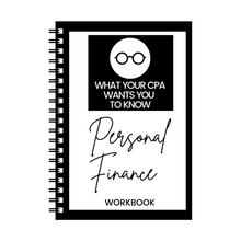 Load image into Gallery viewer, Personal Finance Workbook + Email Support -HARD COPY
